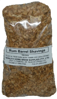 Rum Barrel Shavings 100g