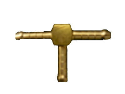Brass T-Piece 6mm