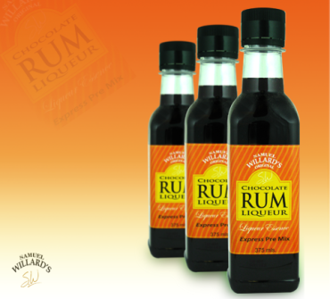 Chocolate Rum Liqueur - Pre Mixed (Samuel Willards)