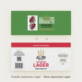 Fresh Wort Kit - Japanese Lager (All Inn Brewing Co) 1