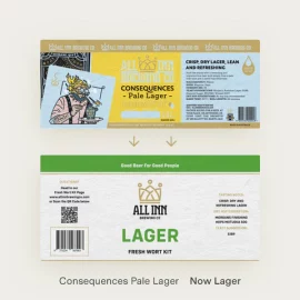 Fresh Wort Kit - Lager (All Inn Brewing Co) 1