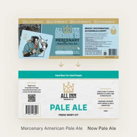 Fresh Wort Kit - Pale Ale (All Inn Brewing Co) 1