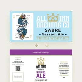 Fresh Wort Kit - Session Ale (All Inn Brewing Co) 1