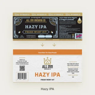 Fresh Wort Kit - Hazy IPA (All Inn Brewing Co)
