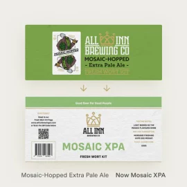 Fresh Wort Kit - Mosaic XPA (All Inn Brewing Co) 1