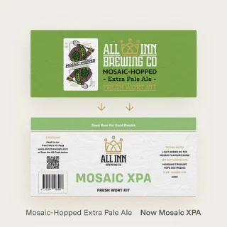 Fresh Wort Kit - Mosaic XPA (All Inn Brewing Co)