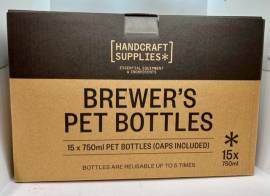 PET Bottles 15 x 750ml - Handcraft Supplies. 1