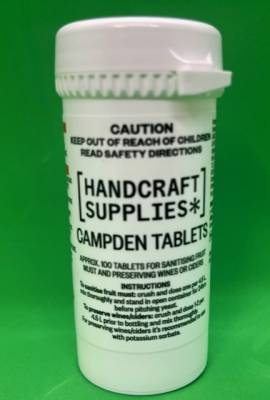Campden Tablets - 100 Tablets 1