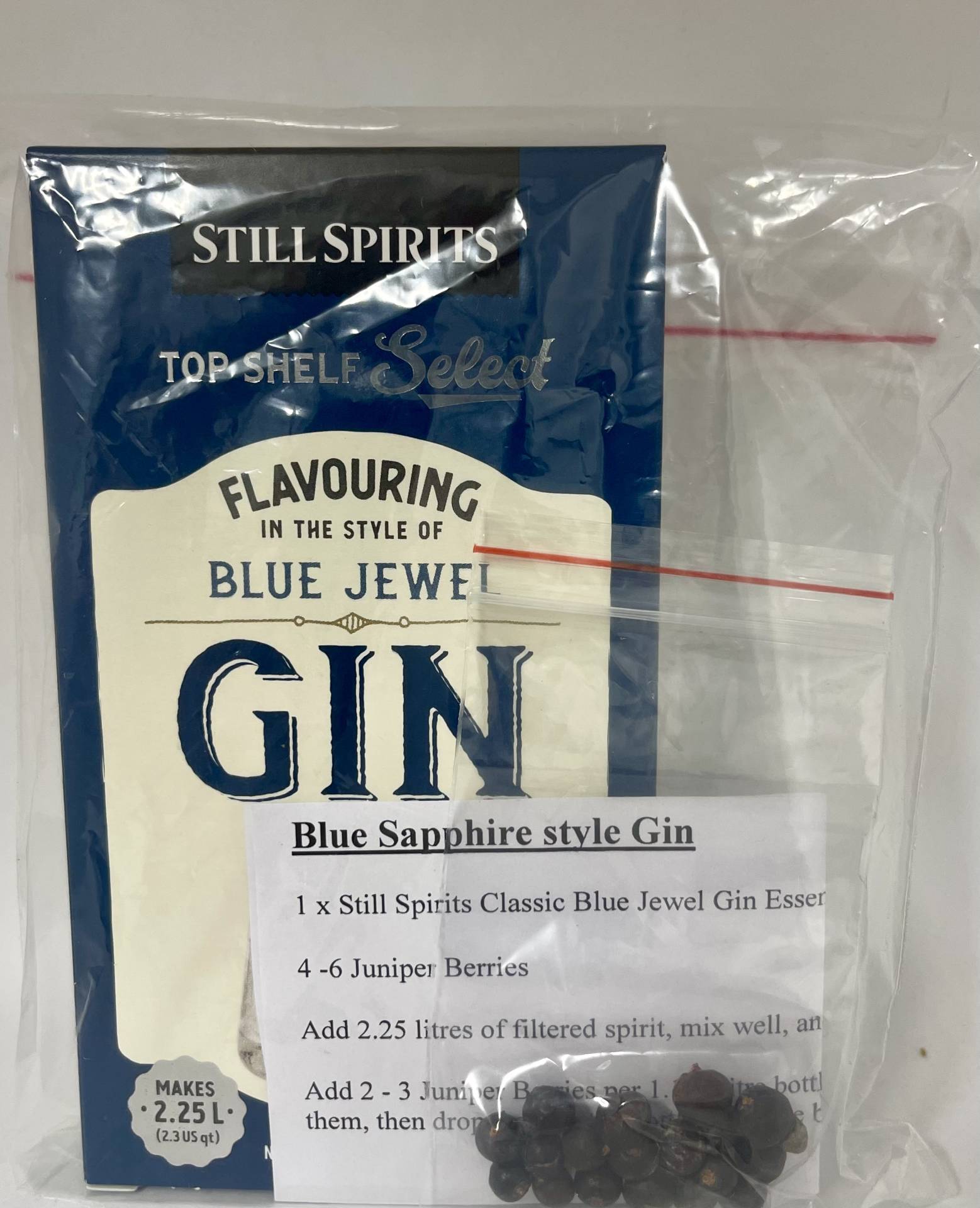 Recipe Packs - Blue Sapphire style Gin 1