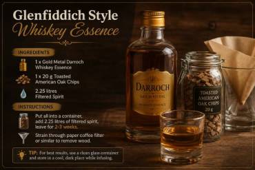 Recipe Pack - Genfiddich style Whiskey.