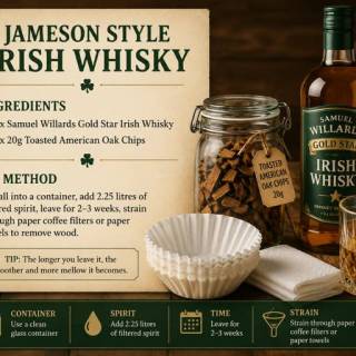Recipe Packs - Jameson style Irish Whisky