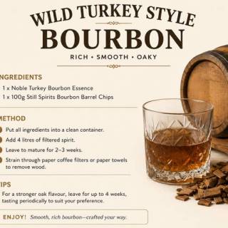 Recipe Packs - Wild Turkey style Bourbon