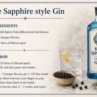 Recipe Packs - Blue Sapphire style Gin