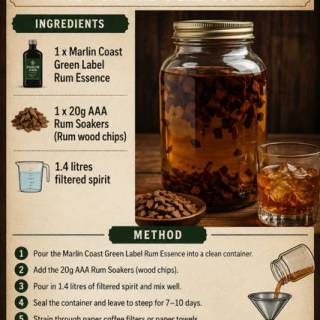 Bundaberg Rum Style Recipe Pack