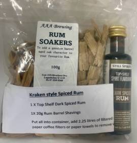 Kraken Style Spiced Rum Recipe Pack 1