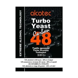 Turbo Yeast Carbon 48 - Alcotec 1