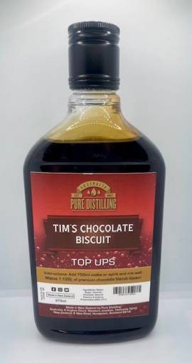 Tim's Chocolate Biscuit top ups - Pure Distilling 1