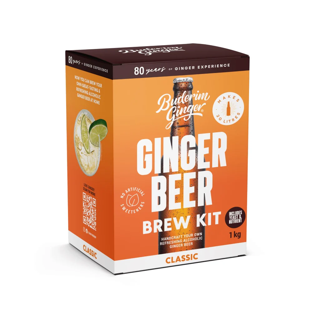 Buderim Ginger Beer Brew Kit 14