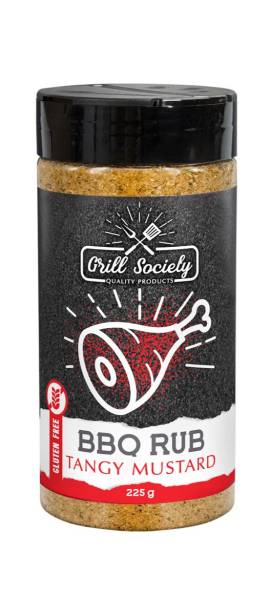 Grill Society BBQ Rub - Tangy Mustard - 240g. 1