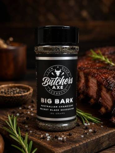 Butchers Axe Barbecue - Big Bark 190g - Black Seasoning