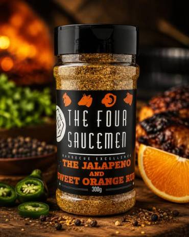 The Four Sauceman - The Jalapeño and Sweet Orange Rub 300g