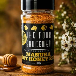 The Four Sauceman - Manuka Hot Honey Rub 300g