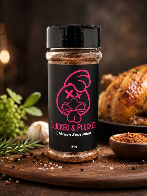Booma's BBQ - Clucked And Plucked 180g - Chicken Seasoning 1 Booma's BBQ - Clucked And Plucked 180g - Chicken Seasoning