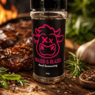 Booma's BBQ - Grazed And Blazed 165g - Beef Seasoning