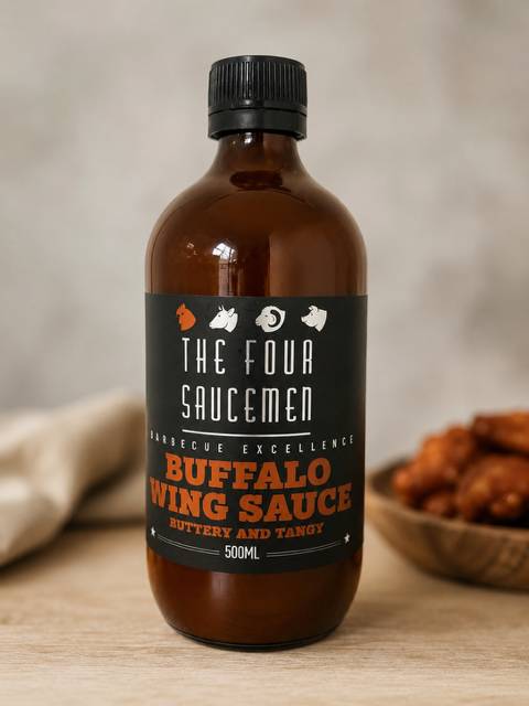 The Four Saucemen - The Buffalo Wing Sauce 500ml 1 The Four Saucemen - The Buffalo Wing Sauce 500ml