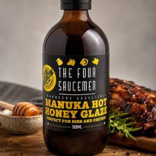 The Four Saucemen - NEW Manuka Hot Honey Glaze 500ml