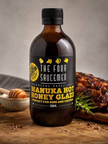The Four Saucemen - NEW Manuka Hot Honey Glaze 500ml
