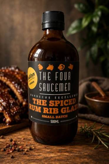 The Four Saucemen - The Spiced Rum Rib Glaze 500ml