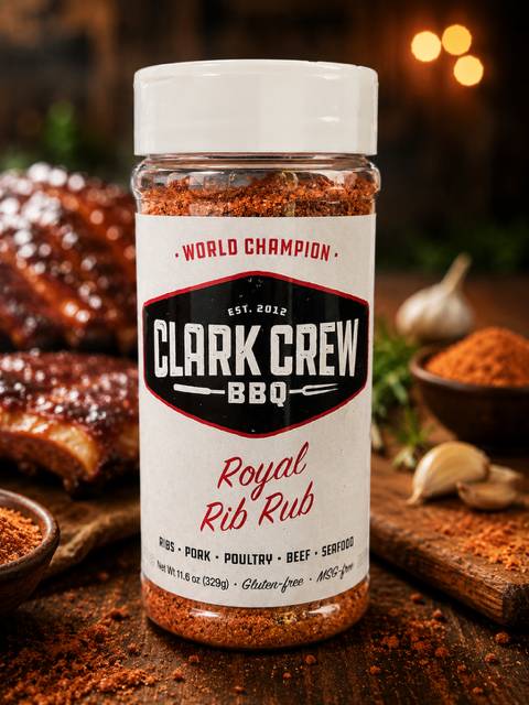 Clark Crew - Royal Rib Rub 329g 1 Clark Crew - Royal Rib Rub 329g