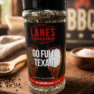 Lane's - Go Full Texan 50/50 Salt + Pepper 354g