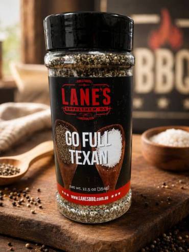 Lane's - Go Full Texan 50/50 Salt + Pepper 354g