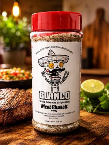 Meat Church BBQ - Blanco - Steak and Everything Else Seasoning 340.20g