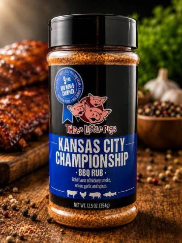 Three Little Pigs - Kansas City Championship BBQ Rub 354g