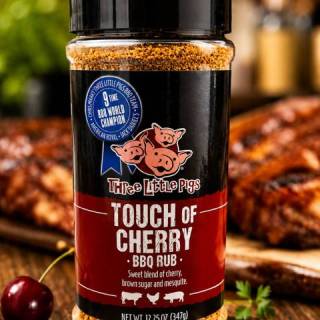 Three Little Pigs - Kansas City Touch of Cherry BBQ Rub 347g