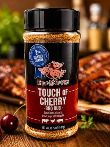 Three Little Pigs - Kansas City Touch of Cherry BBQ Rub 347g
