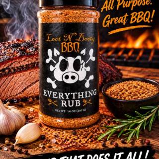 Loot N’ Booty BBQ - Everything Rub 397g