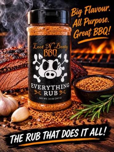 Loot N’ Booty BBQ - Everything Rub 397g