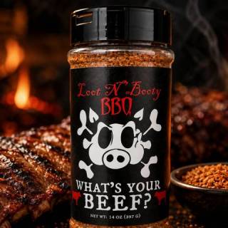 Loot N’ Booty BBQ What's Your Beef? Rub 397g