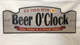 Wall Hanger - 'Beer O'clock' 1