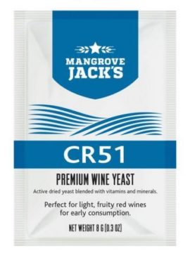 CR51 Wine Yeast 8g - Mangrove Jacks 1