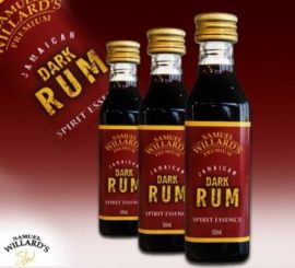 Jamaican Dark Rum - Premium Samuel Willards 50ml 1