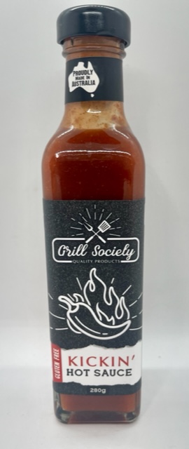 Grill Society - Kickin Hot Sauce 280g 6