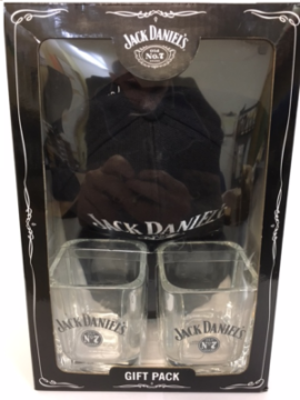 Jack Daniels Gift Pack - Spirit Glass/Can Cooler/Cap 1