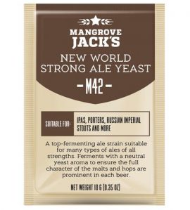 New World Strong Ale Yeast M42 - Mangrove Jacks 1