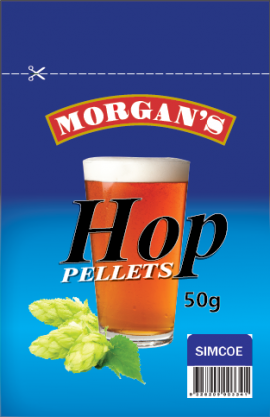 Simcoe Hop Pellets 50g - Morgans 1