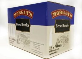 PET Bottles 15 x 750ml Plastic Tallies 'Morgans' 1